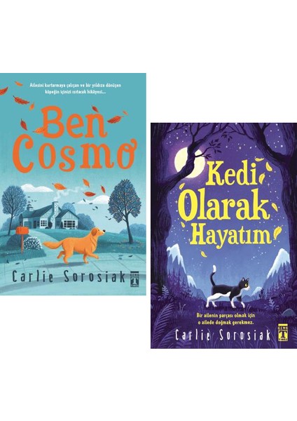 Carlie Sorosiak 2 Kitap Set / Ben Cosmo - Kedi Olarak Hayatım