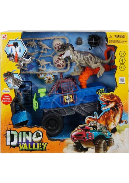 542059 Dino Valley Roughneck Bigwheel Dinozor Oyun Seti