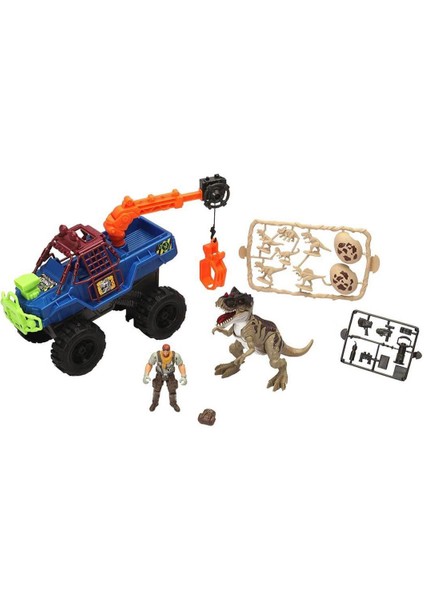 542059 Dino Valley Roughneck Bigwheel Dinozor Oyun Seti