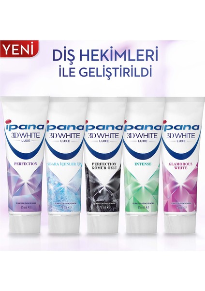 3 Boyutlu Beyazlık Luxe Diş Macunu Perfection Gelişmiş Beyazlık 75 ml