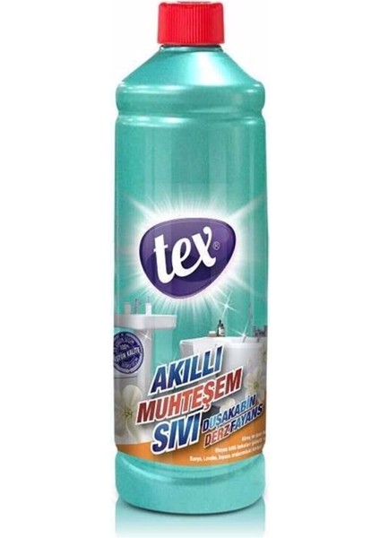 Akıllı Muhteşem Sıvı Duşakabin Mutfak Banyo Derz Temizleyici 6 x 1 lt