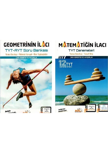TYT - AYT Geometrinin İlacı & TYT Deneme Matematiğin İlacı