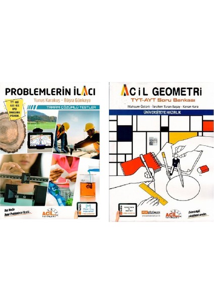 TYT Matematik Problemler İlacı & TYT - AYT Geometri Soru Bankası
