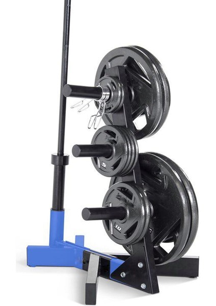 Olimpik Ağırlık Plaka Flanş ve Bar Depolama Standı