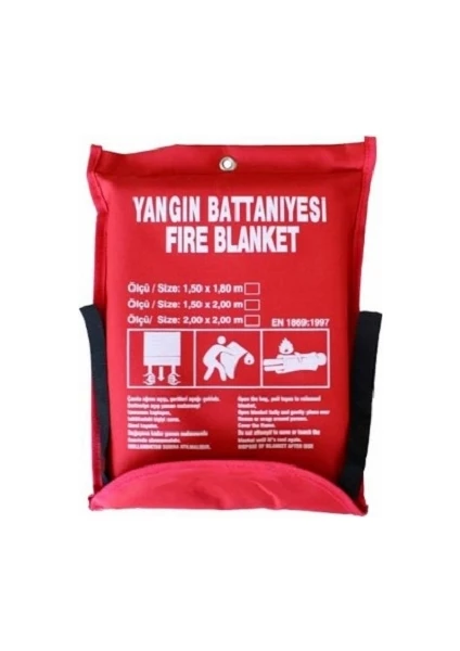 Fıre Blanket Yangın Battaniyesi 150 x 180 cm