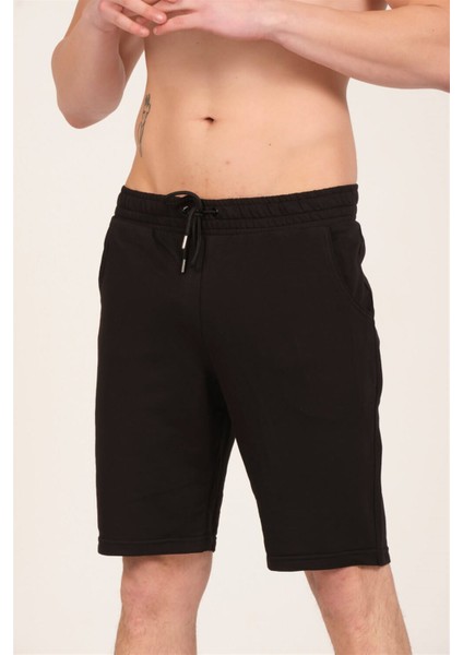Erkek Spor Penye Şort Ps-07