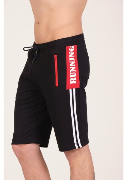 Erkek Spor Penye Şort Ps-08