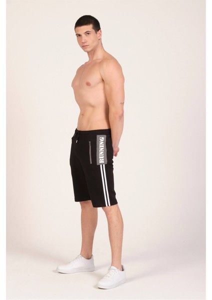 Erkek Spor Penye Şort Ps-08 modelleri