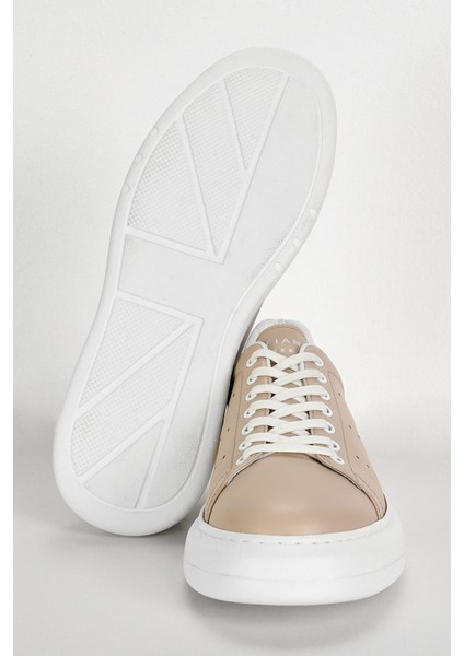 Paul Erkek Deri Sneaker Ayakkabı Siyah
