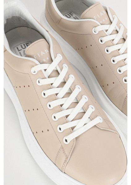 Paul Erkek Deri Sneaker Ayakkabı Siyah