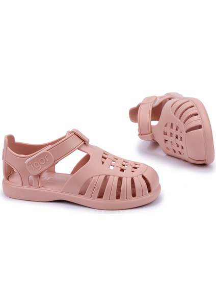 S10271 Tobby Solid Kız/erkek Çocuk Sandalet Ayakkabı