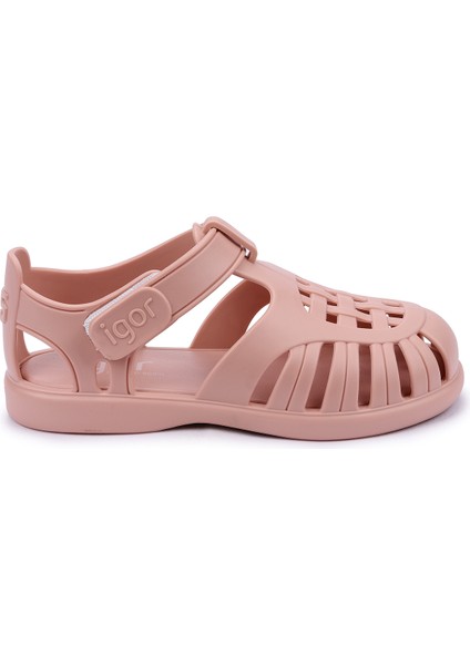 S10271 Tobby Solid Kız/erkek Çocuk Sandalet Ayakkabı