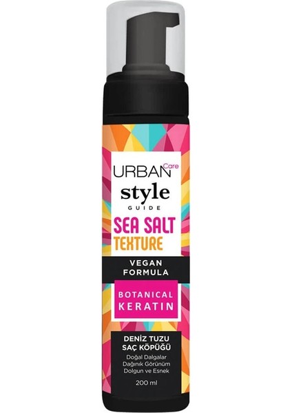 Urban Care Style Guide Sea Salt Deniz Tuzu Saç Köpüğü 200 ml