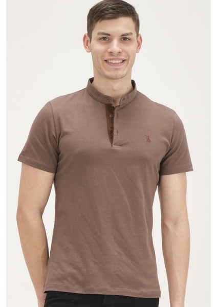 T8560 Dewberry T-Shirt-Kahve modelleri