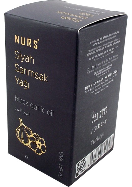 Siyah Sarımsak Yağı 50 ml