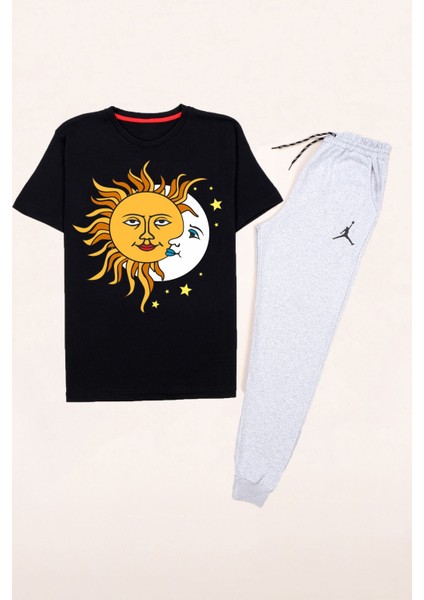 Evren Temalı Tasarım Eşofman Takımı