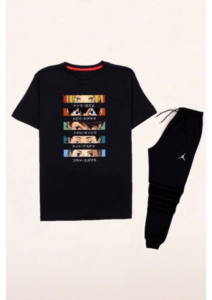 Anime Modası Baskılı Eşofman Takımı