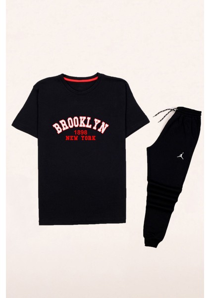 Brooklyn Baskılı Eşofman Takımı