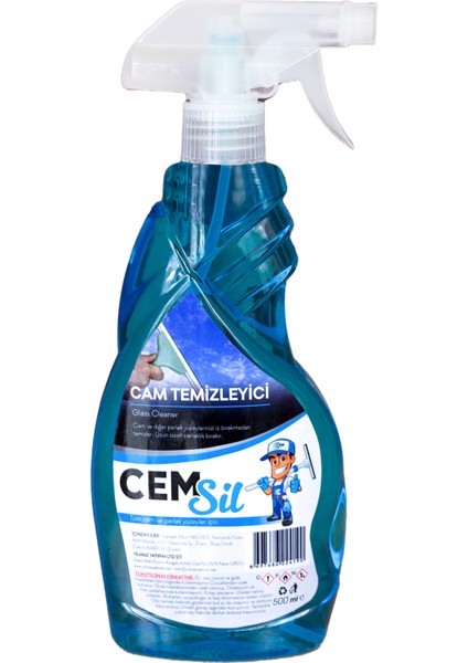 CAR CARE Cem Sil Cam Yüzey Temizleyici Sprey 500 ML