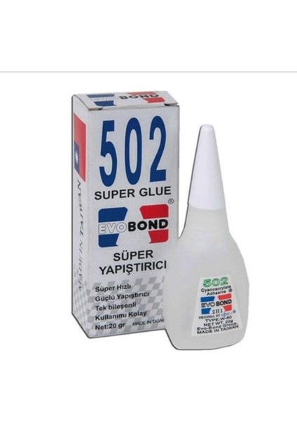 502 Japon Yapıştırıcı 20 gr 1 Adet