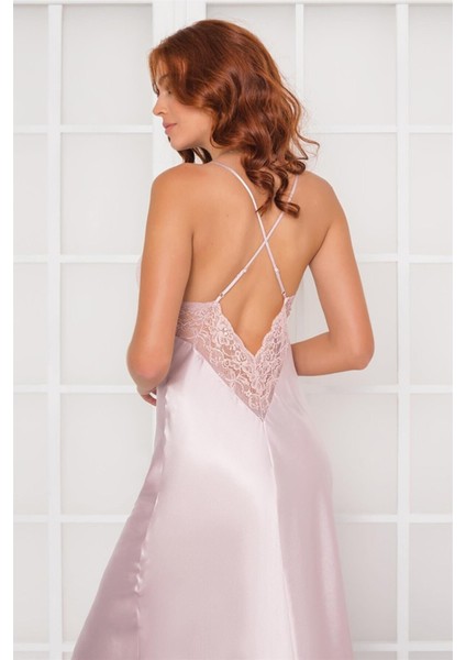 4370 Ikili Saten Gecelik - Sabahlık Takımı modelleri