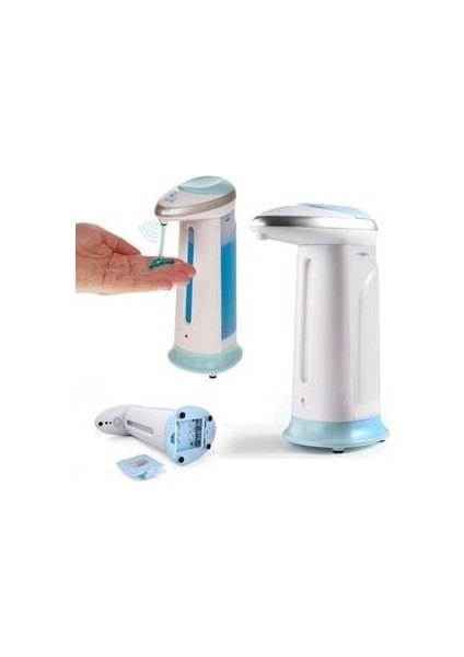 Sensörlü Sıvı Sabunluk Soap Magic Banyo Mutfak ve Ofiste Pratik Kullanım