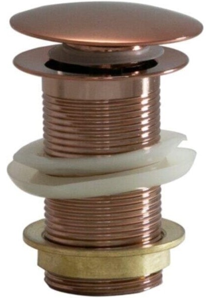 Lavabo Sifonu Bas-Aç Rose Bakır