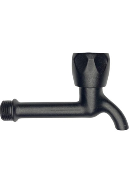 Kca Siyah Volonlu Çevirmeli Tuvalet Lavabo Musluğu Çeşmesi