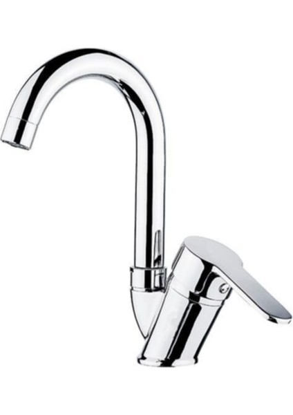 Lavabo Bataryası 40 Lık Mix Delta Eviye Lavabo Bataryası Çift Su Girişlidir