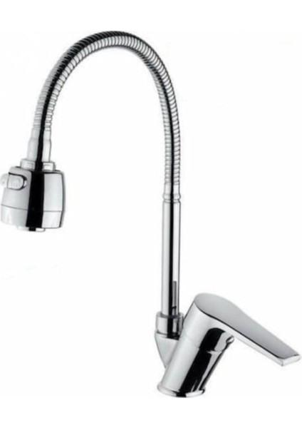 Mutfak Bataryası Sıcak Soğuk Çift Girişli Aç Kapa Pirinç Malzeme