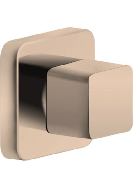 K100 Ankastre Stop Valf Rosegold