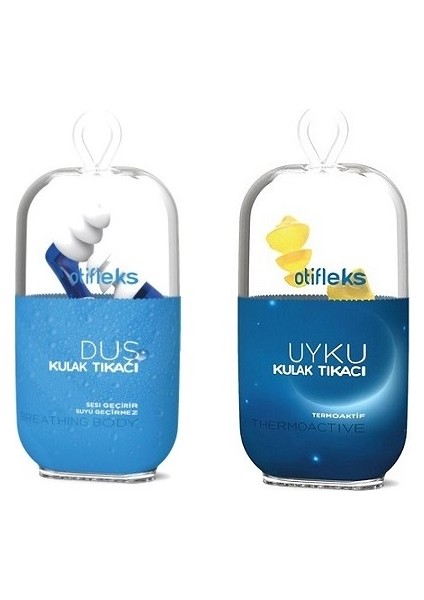 Duş Kulak Tıkacı M + Uyku Kulak Tıkacı (L)