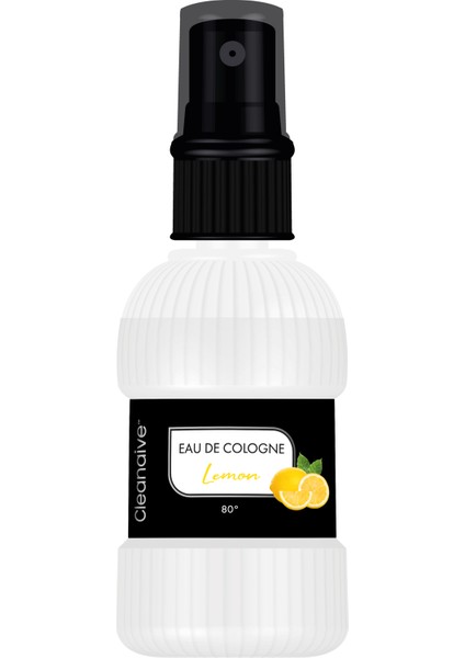 Eau De Cologne Lemon (50ML) - 80 Derece Sprey Kolonya - Limon