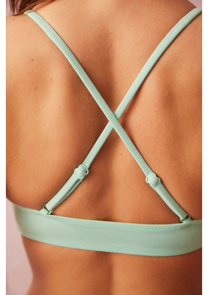 Mintyeşili Basic Bralet Bikini Üstü fırsatları