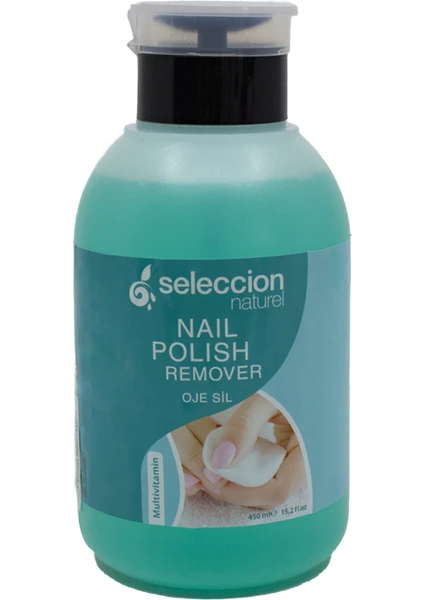 Seleccion Naturel Aseton Pompalı 450ML Yesıl