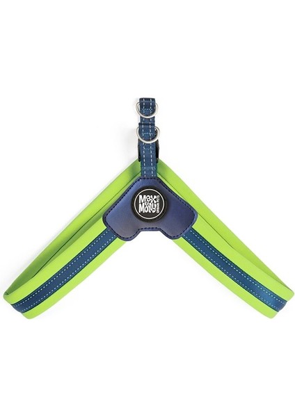 Q-Fit Matrix Köpek Göğüs Tasması Lime Green Xxsmall 31-34 cm