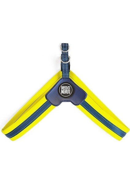 Q-Fit Matrix Köpek Göğüs Tasması Large Sarı 58-62 cm