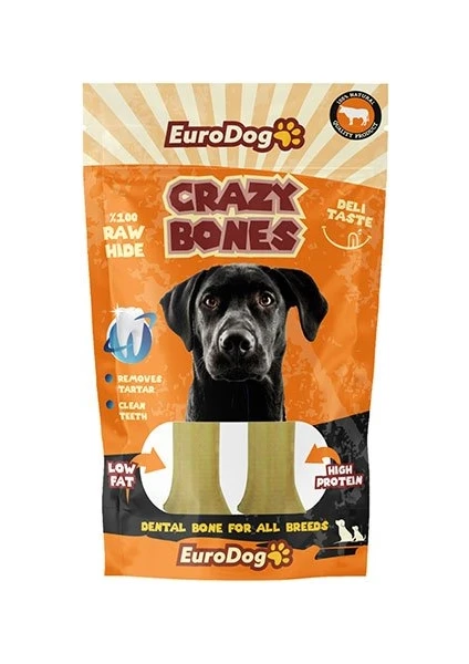 Crazy Bone Press Köpek Kemiği 12 cm 2 Li