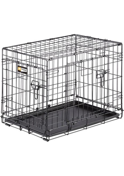 Dog-Inn 60 Metal Köpek Kafesi Siyah 64.1X44.7X49.2H cm