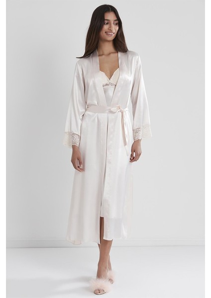 4370 Ikili Saten Gecelik - Sabahlık Takımı fiyatları