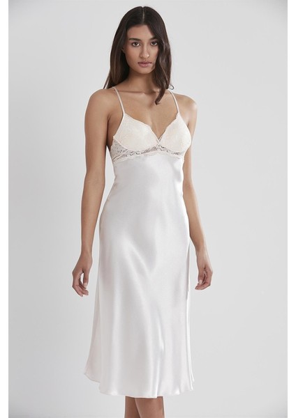 4370 Ikili Saten Gecelik - Sabahlık Takımı indirimleri