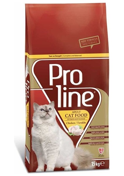 Proline Tavuklu Yetişkin Kedi Maması 15 kg