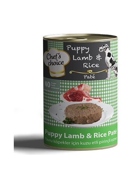 Kıyılmış Kuzulu Yavru Köpek Konservesi 400 gr