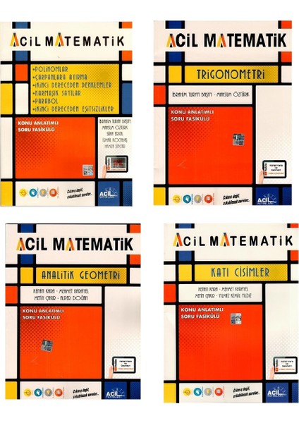 AYT Polinom - Çarp - 2.drc & AYT Trigonometri & TYT AYT Analitik Geometri & TYT Katı Cisimler