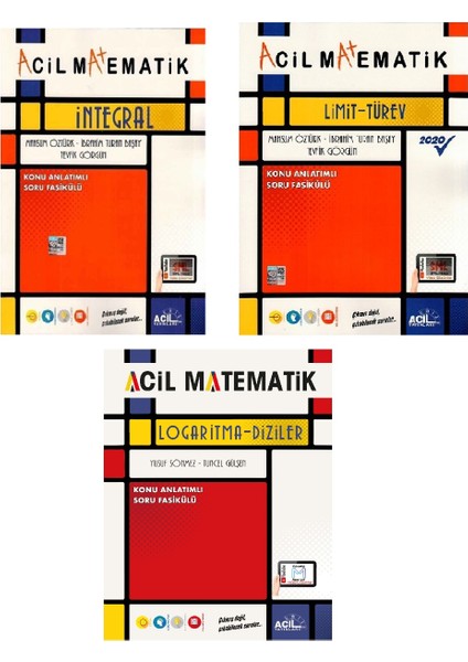 YKS AYT İntegral & YKS AYT Limit - Türev & AYT Logaritma Diziler