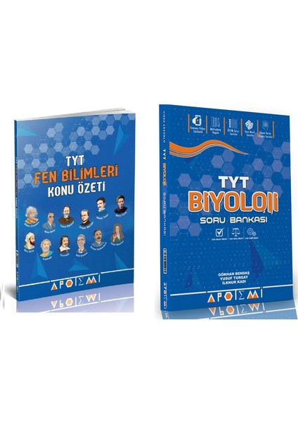 TYT Fen Bilimleri Konu Özeti & TYT Soru Bankası Biyoloji