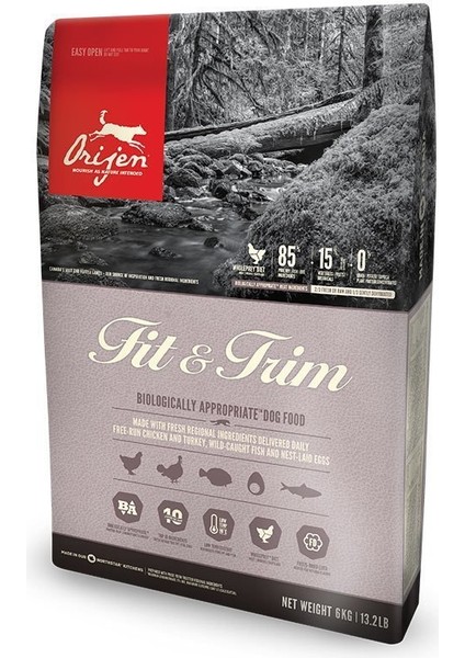 Fit-Trim Tahılsız Diyet Köpek Maması 11,4 kg