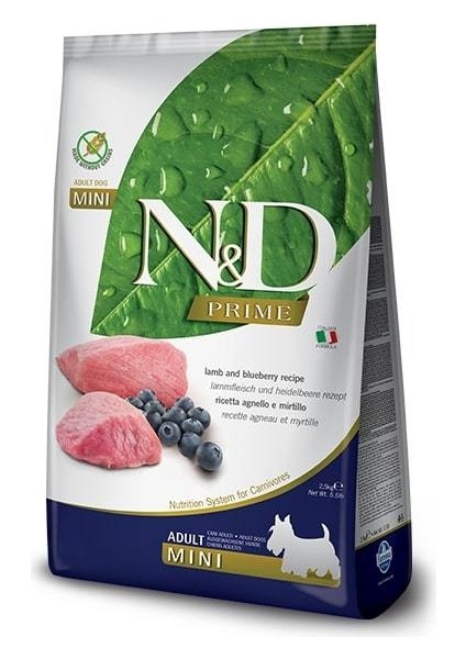 N&d Prime Kuzu Etli Küçük Irk Yetişkin Köpek Maması 2.5 kg