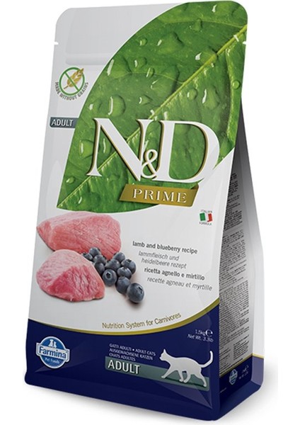 N&d Prime Kuzu Etli Yetişkin Kedi Maması 1.5 kg