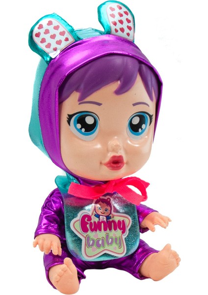 Oyuncak Bebek Funny Baby 25 cm